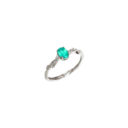 Vines green vine ring