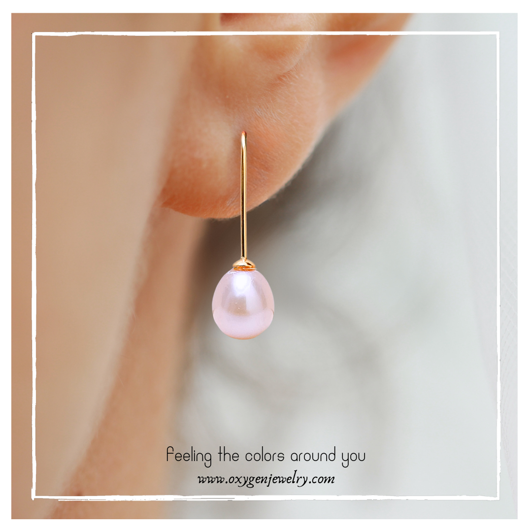 Freshwater Pearl (White) Stud Earrings