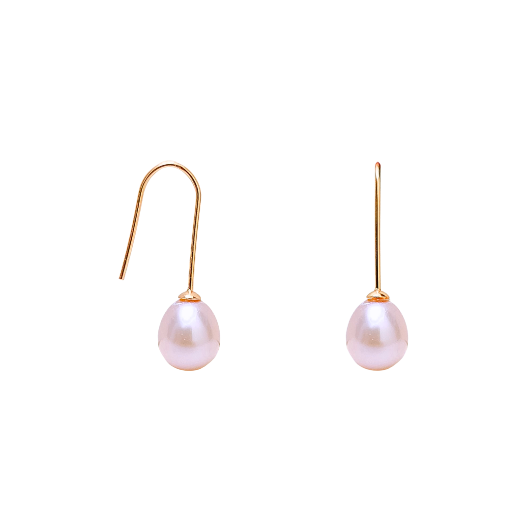 Freshwater Pearl (White) Stud Earrings