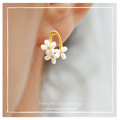 Freshwater Pearl (White) Stud Earrings