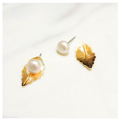 Freshwater Pearl (White) Stud Earrings