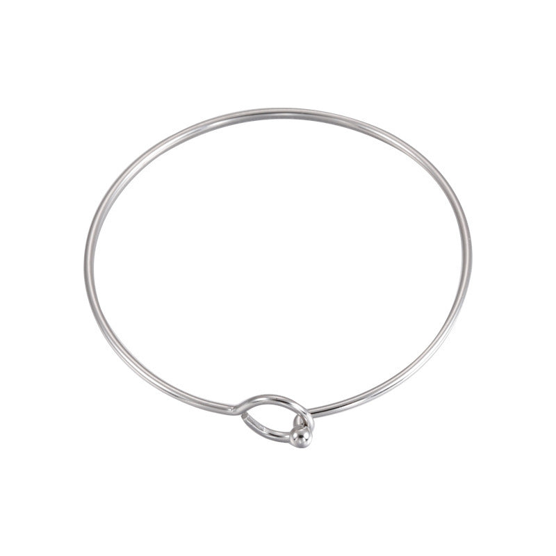 (-90%) round metal bracelet