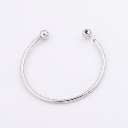 open metal bracelet