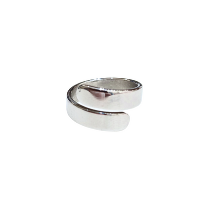 Glossy Ribbon Open Ring