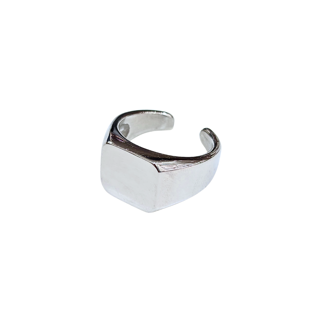 Square mirror open ring